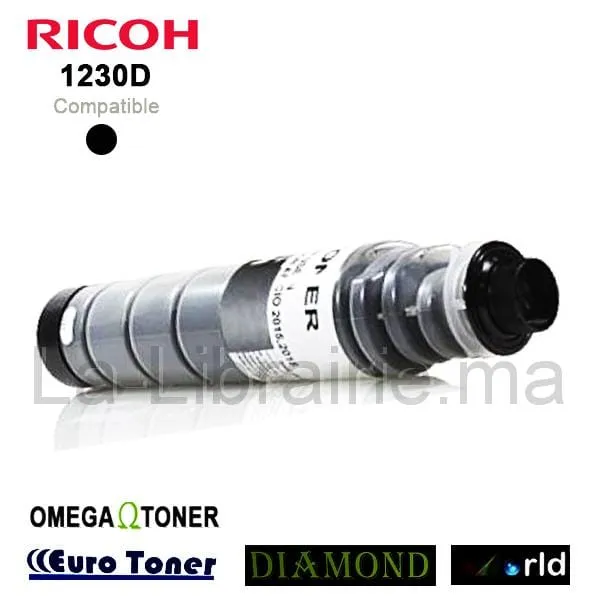 Image du produit Toner RICOH compatible NOIR - 1230D