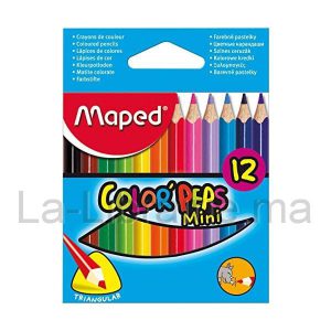Image du produit Boite 12 crayons de couleurs court - MAPED