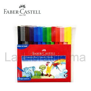 Image du produit Pochette 12 feutres coloriage - FABER CASTELL