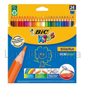 Image du produit Pochette 24 crayons de couleurs - BIC