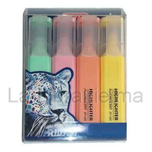 Image du produit Pochette 4 fluorescent PASTEL