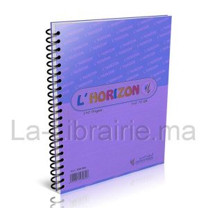 Image du produit Cahier 240 pages avec spirale petits carreaux - 21 x 29,7 cm