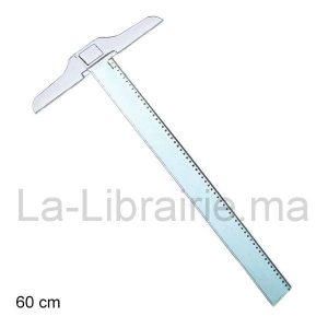 Image du produit Régle T en plastique 60 cm