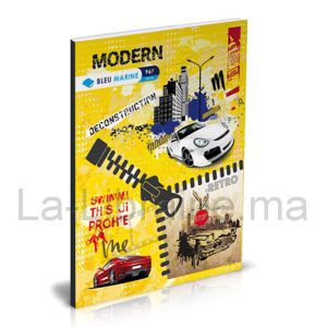 Image du produit Cahier 96 pages grands carreaux - 17 x 22 cm