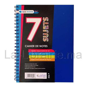 Image du produit Registre 7 sujets spirale - 21 x 29,7 cm