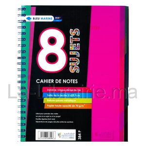 Image du produit Registre 8 sujets spirale - 21 x 29,7 cm