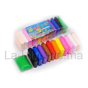 Image du produit Pochette 12 slimes couleurs avec moules