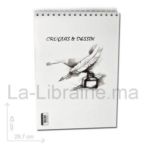 Image du produit Bloc croquis & dessin A3 - 29,7x 42 cm