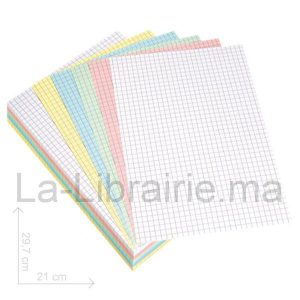 Image du produit Fiche bristol couleur - 21 x 29,7 cm