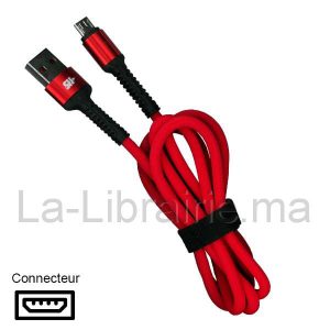 Image du produit Câble USB de charge rapide de données d′android - V8