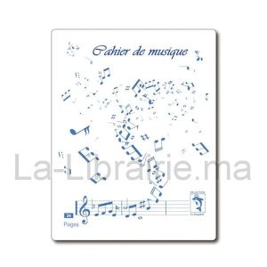 Image du produit Cahier de musique - 17 x 22 cm