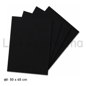 Feuille papier canson noir - 50 x 65 cm