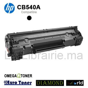 Image du produit Toner HP compatible NOIR - CB540A