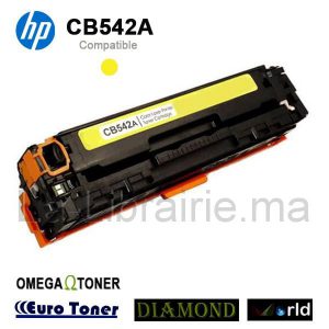 Image du produit Toner HP compatible JAUNE - CB542A