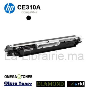 Image du produit Toner HP compatible NOIR - CE310A