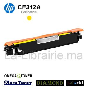 Image du produit Toner HP compatible JAUNE - CE312A