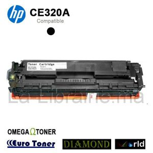 Image du produit Toner HP compatible NOIR - CE320A