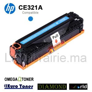 Image du produit Toner HP compatible CYAN - CE321A