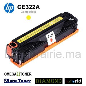 Image du produit Toner HP compatible JAUNE - CE322A