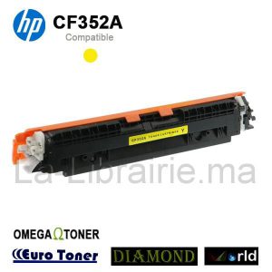 Image du produit Toner HP compatible JAUNE - CF352A