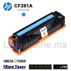 Image du produit Toner HP compatible CYAN - CF381A