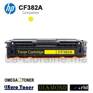 Image du produit Toner HP compatible JAUNE - CF382A