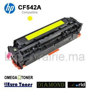 Image du produit Toner HP compatible JAUNE - CF542A