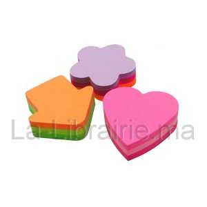 Image du produit Bloc 400 colles notes multi-couleurs - différentes formes