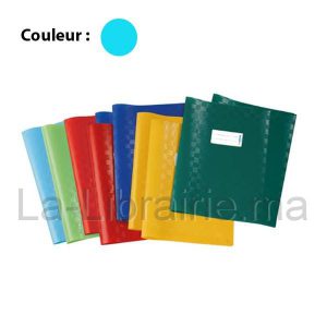 Image du produit Protège cahier 17 x 22 cm - Bleu ciel