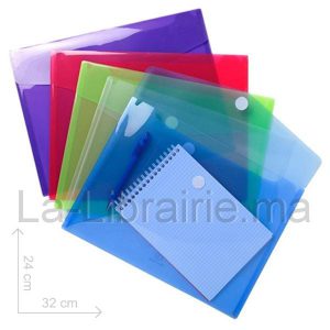 Image du produit Chemise à bouton en plastique - 24 x 32 cm