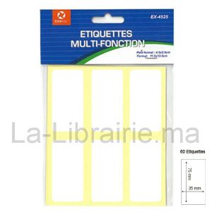 Image du produit Etiquette adhésive - 100 x 53 mm