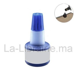 Image du produit Flacon d'encre bleu pour cachets et tampons