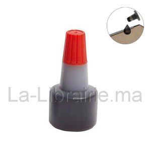 Image du produit Flacon d'encre rouge pour cachets et tampons