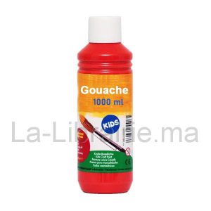 Image du produit Flacon de 1000 ml gouache rouge