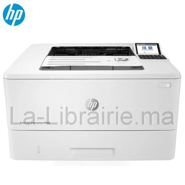 Image du produit Imprimante laser A4 monochrome recto / verso ethernet - HP LASERJET ENTREPRISE M406DN