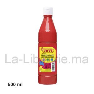 Image du produit Flacon de 500 ml gouache rouge - JOVI