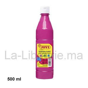 Image du produit Flacon de 500 ml gouache rose - JOVI