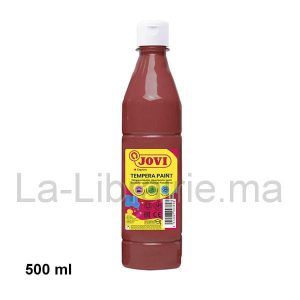 Image du produit Flacon de 500 ml gouache marron - JOVI