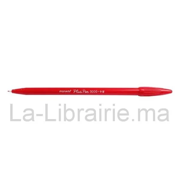 Image du produit Stylo feutre plus pen 3000 rouge 0,4 mm - MON AMI
