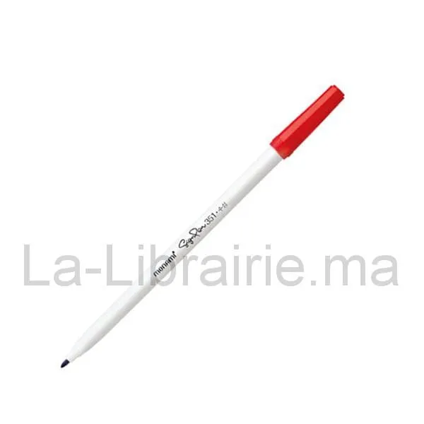 Image du produit Stylo feutre sign pen 351 rouge 0,7 mm - MON AMI
