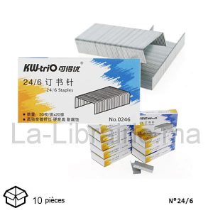 Image du produit Lot de 10 boites agrafes n°24/6