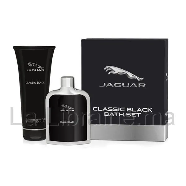 Image du produit Coffret parfum Jaguar classic black 100 ml + gel douche 200 ml - JAGUAR