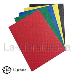 Image du produit 50 Chemises plastifiées couleurs - 24 x 32 cm