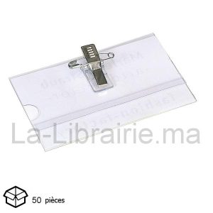 Image du produit Lot de 50 porte badges à pince
