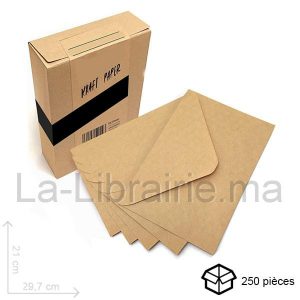 Image du produit Boite 250 enveloppes jaune - 21 x 29,7 cm