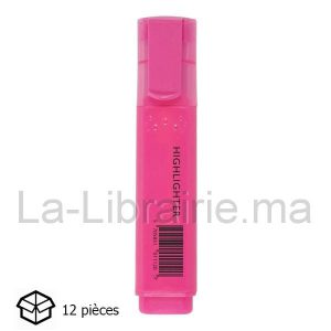 Image du produit Boite 12 fluorescents couleur rose