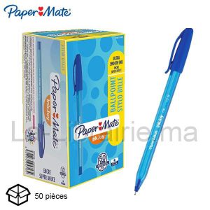 Image du produit Boite 50 stylos à bille bleu - INKJOY