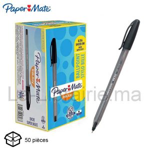 Image du produit Boite 50 stylos à bille noir - INKJOY