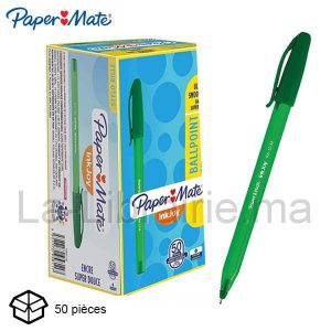 Image du produit Boite 50 stylos à bille vert - INKJOY