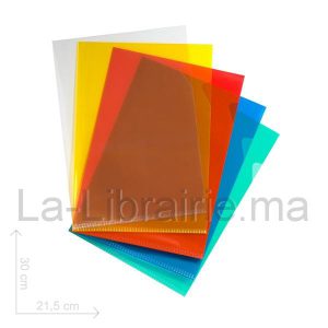 Image du produit Pochette coin en plastique - 24 x 32 cm